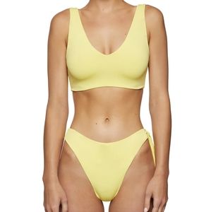 Myra Swim Yellow Boa Finn Rae Swim Bikini Set
